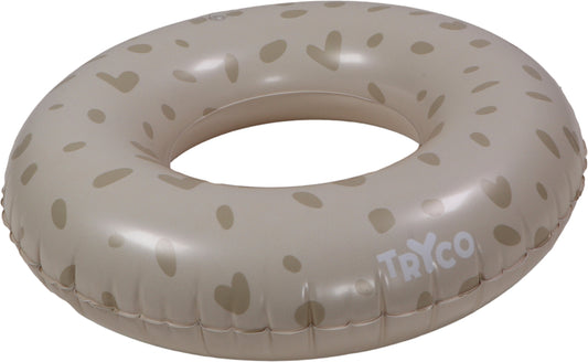 Tryco - Beach - Swim Ring - Sand Leopard Hearts
  NEW Q1 2025