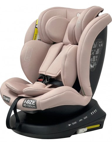 Ding - Car Seat - GR 0/1/2/3 - I-Size - 40-150 cm - Aiden - Black - 360° ltd - basic