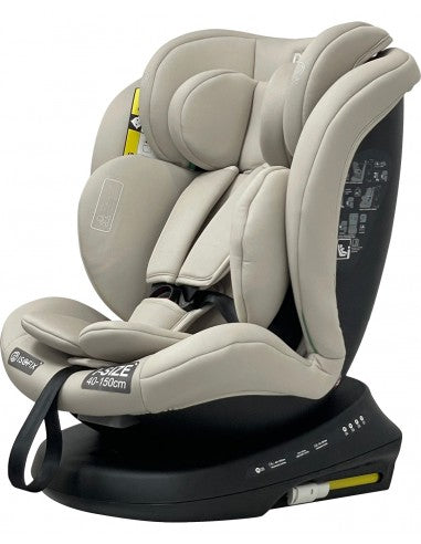 Ding - Car Seat - GR 0/1/2/3 - I-Size - 40-150 cm - Aiden - Black - 360° ltd - basic