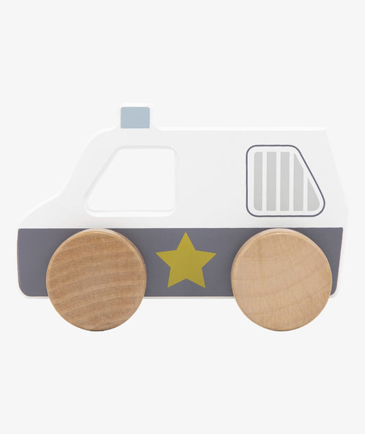 Tryco - Wooden Police Car Toy