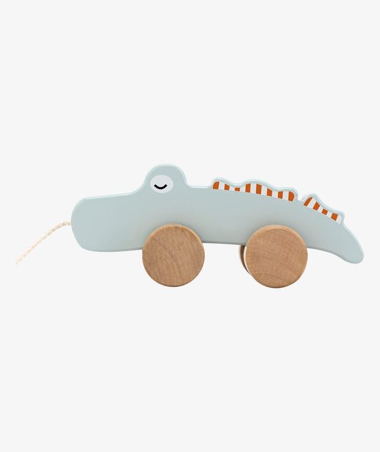 Tryco - Wooden Crocodile Pull-Along Toy