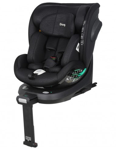 Ding - Car Seat - GR 0/1/2/3 - I-Size -40-150 cm - Fynn - Black - 360°