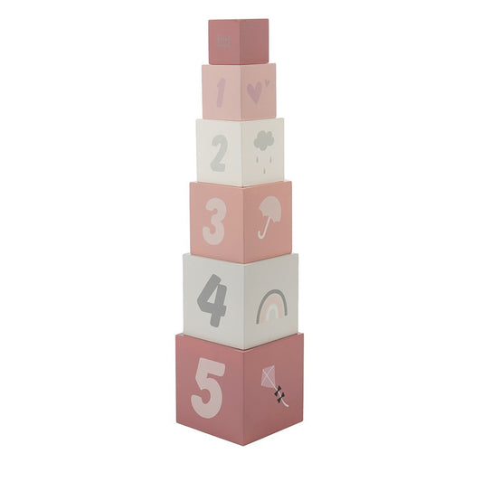 Label-Label - Stacking blocks numbers -