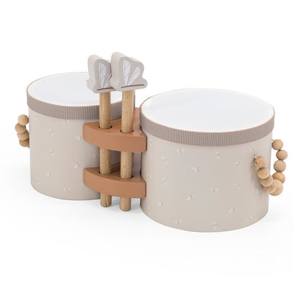 Label Label - Wooden Bongos -