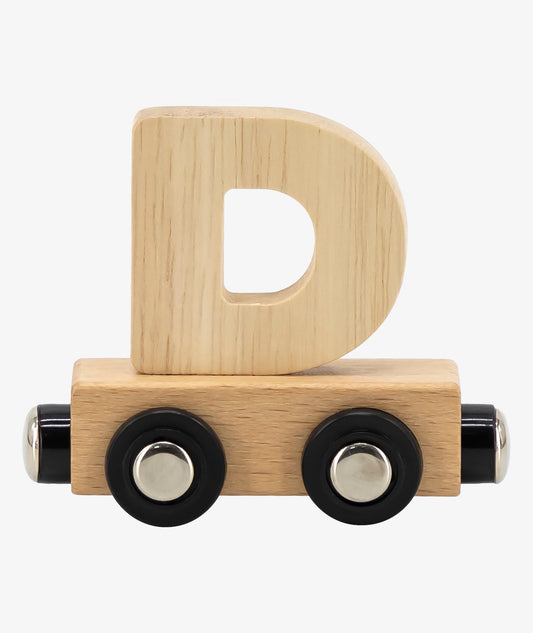 Tryco - Letter Train Natural - Letter ''D''