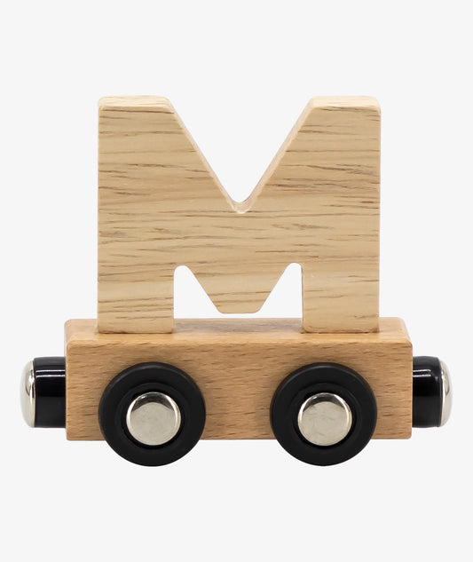 Tryco - Letter Train Natural - Letter ''M''