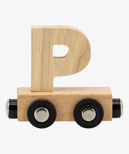 Tryco - Letter Train Natural - Letter ''P''