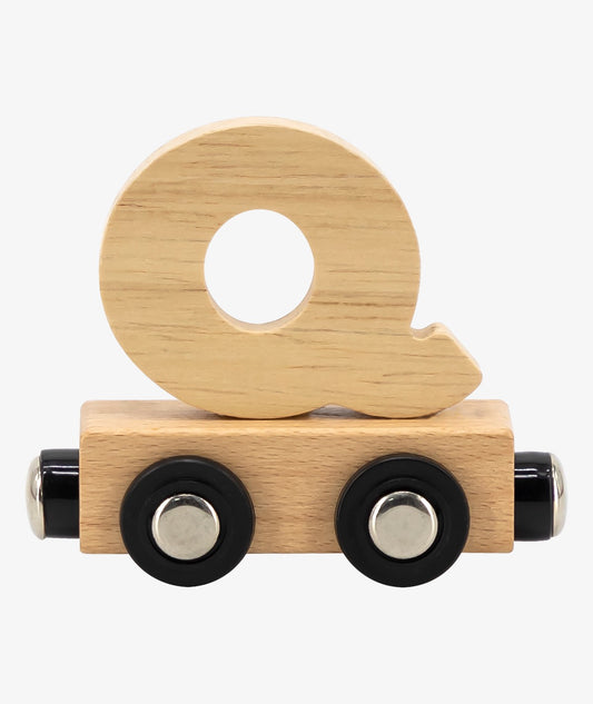 Tryco - Letter Train Natural - Letter ''Q''