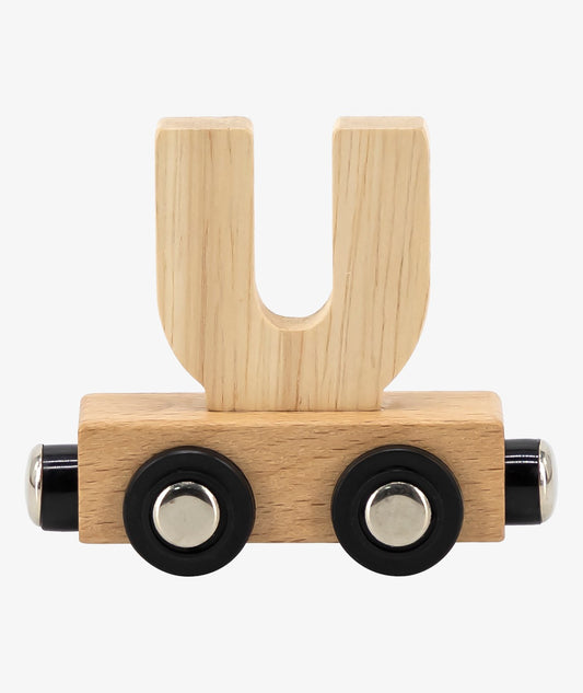 Tryco - Letter Train Natural - Letter ''U''