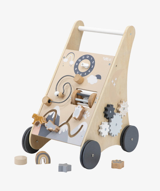 Tryco - Wooden Activities Trolley with blocks