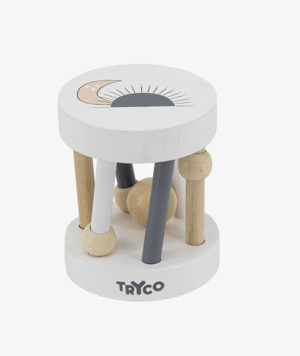 Tryco - Wooden Rattle - Roller