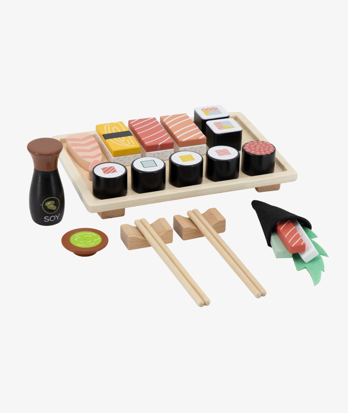 Tryco - Wooden Sushi Set