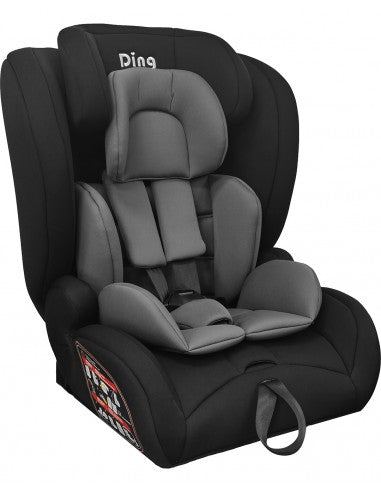 Ding - Car Seat - GR 1/2/3 - I-Size - 76-150 cm - Zino - Black/Black - TT - basic